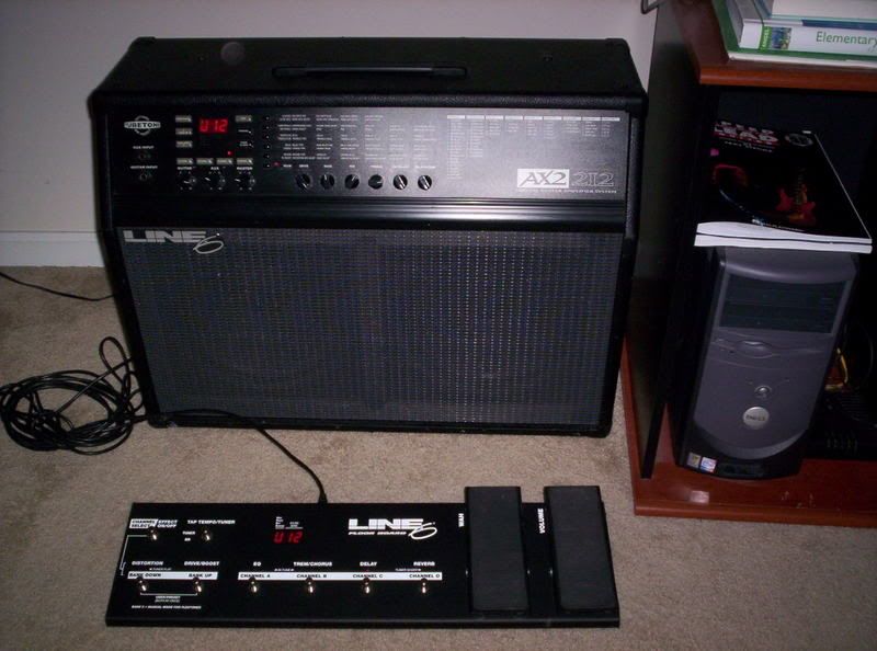 F/S LINE 6 AX2212 WITH FLOORBOARD AND MANUAL Ibanez JEM Forum